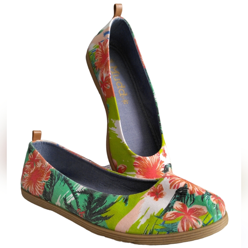 Mudd Size 7 Floral Shoes